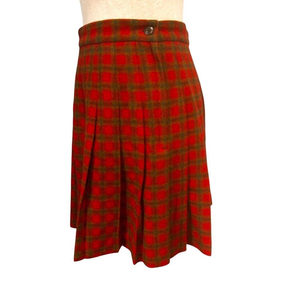 Abercrombie & Fitch vintage Y2k Plaid Schoolgirl Academia Mini Skirt NEW sz M/6 - Picture 12 of 14